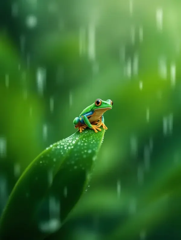 雨林密语 自然 微观 影视封面